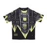 Dolly Noire, Maglietta Uomo Bench Duomo Over Tee, Black/lime