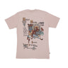 Dolly Noire, Maglietta Uomo Ancient Dragon Tee, Beige