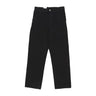 Carhartt Wip, Pantalone Lungo Uomo Single Knee Pant, Black Rinsed