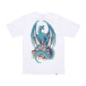 Dolly Noire, Maglietta Uomo Blue Dragon Tee, White