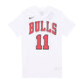 Nike Nba, Maglietta Uomo Nba Essentials Tee No 11 Demar Derozan Chibul, White