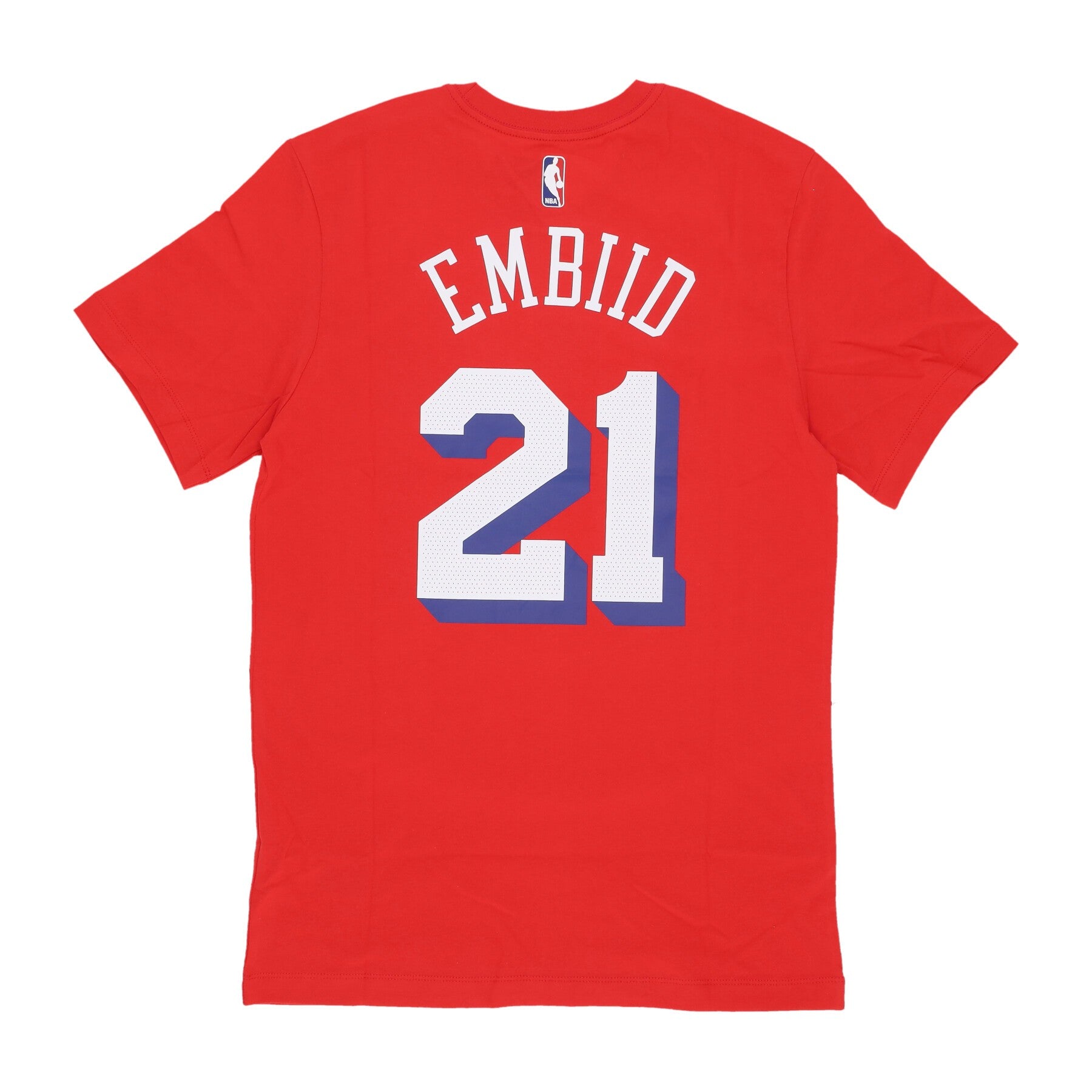 Jordan Nba, Maglietta Uomo Nba Statement Edition Tee No 21 Joel Embiid Phi76e, 