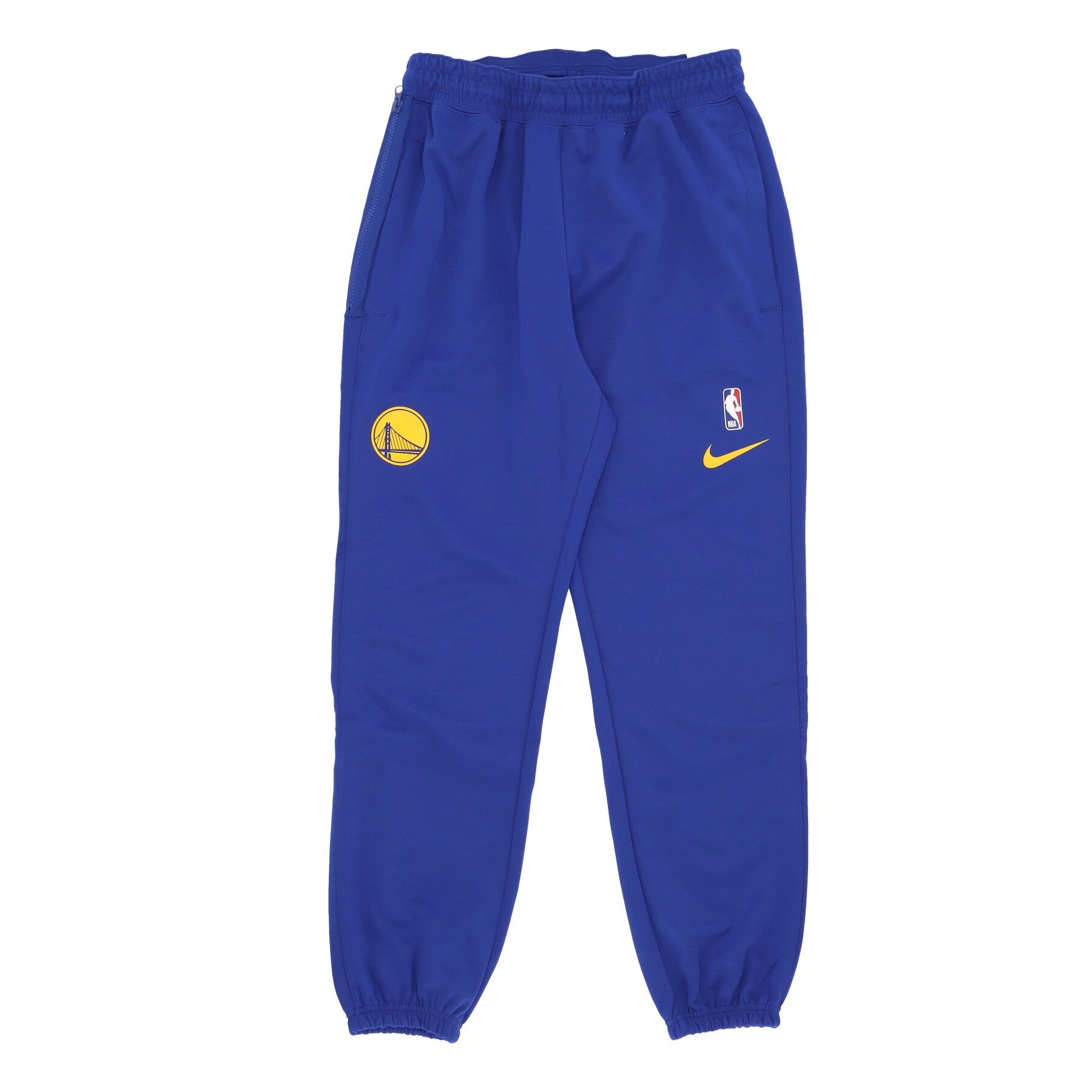 Nike Nba, Pantalone Tuta Uomo Nba Dri Fit Spotlight Pant Golwar, Rush Blue/amarillo