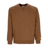 Carhartt Wip, Felpa Girocollo Uomo Chase Sweatshirt, Tamarind/gold