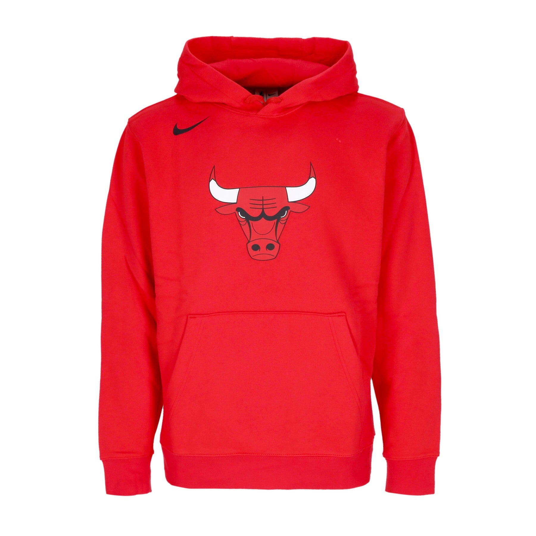 Nike Nba, Felpa Cappuccio Uomo Nba Club Hoodie Chibul, University Red