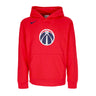 Nike Nba, Felpa Cappuccio Uomo Nba Club Hoodie Waswiz, University Red