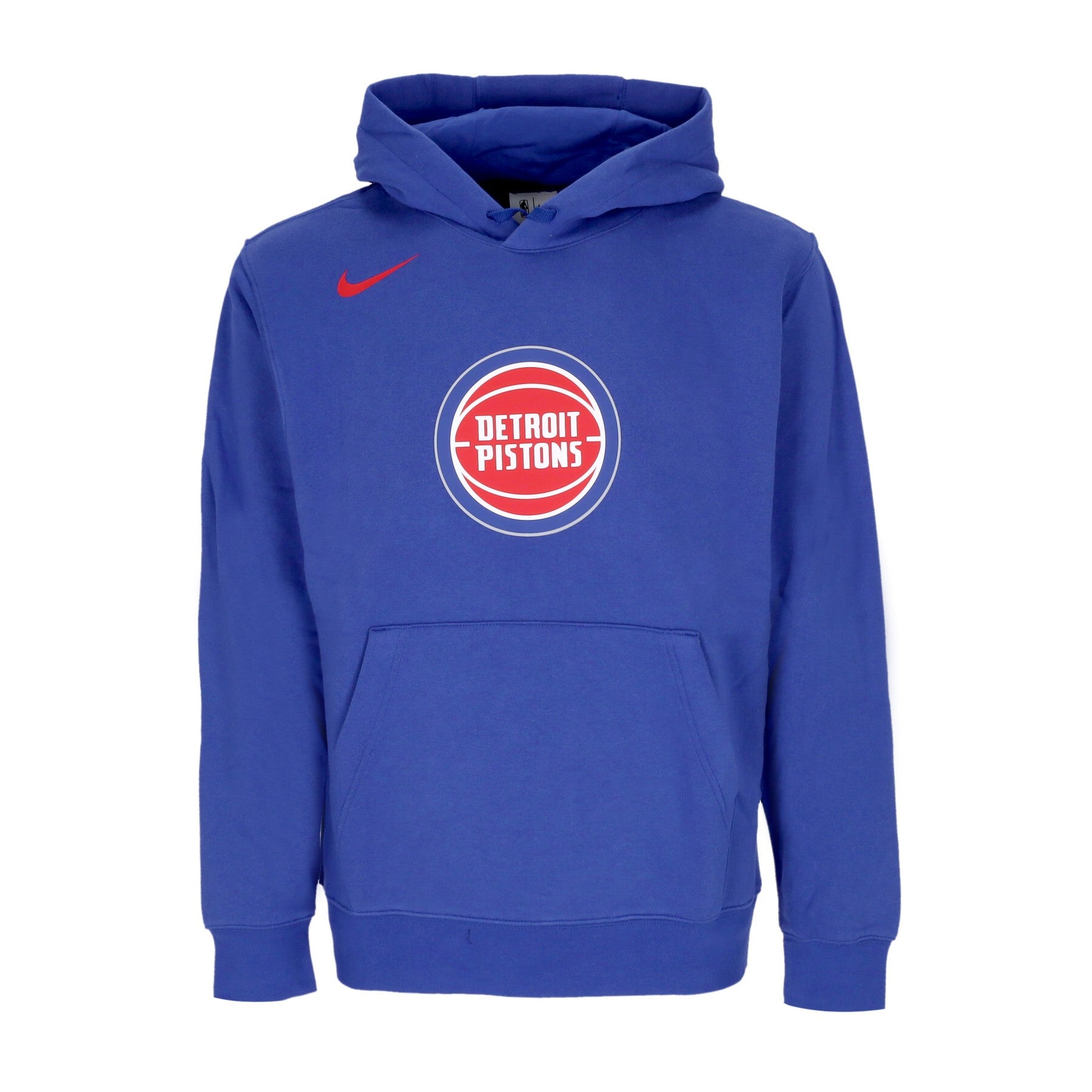 Nike Nba, Felpa Cappuccio Uomo Nba Club Hoodie Detpis, Rush Blue