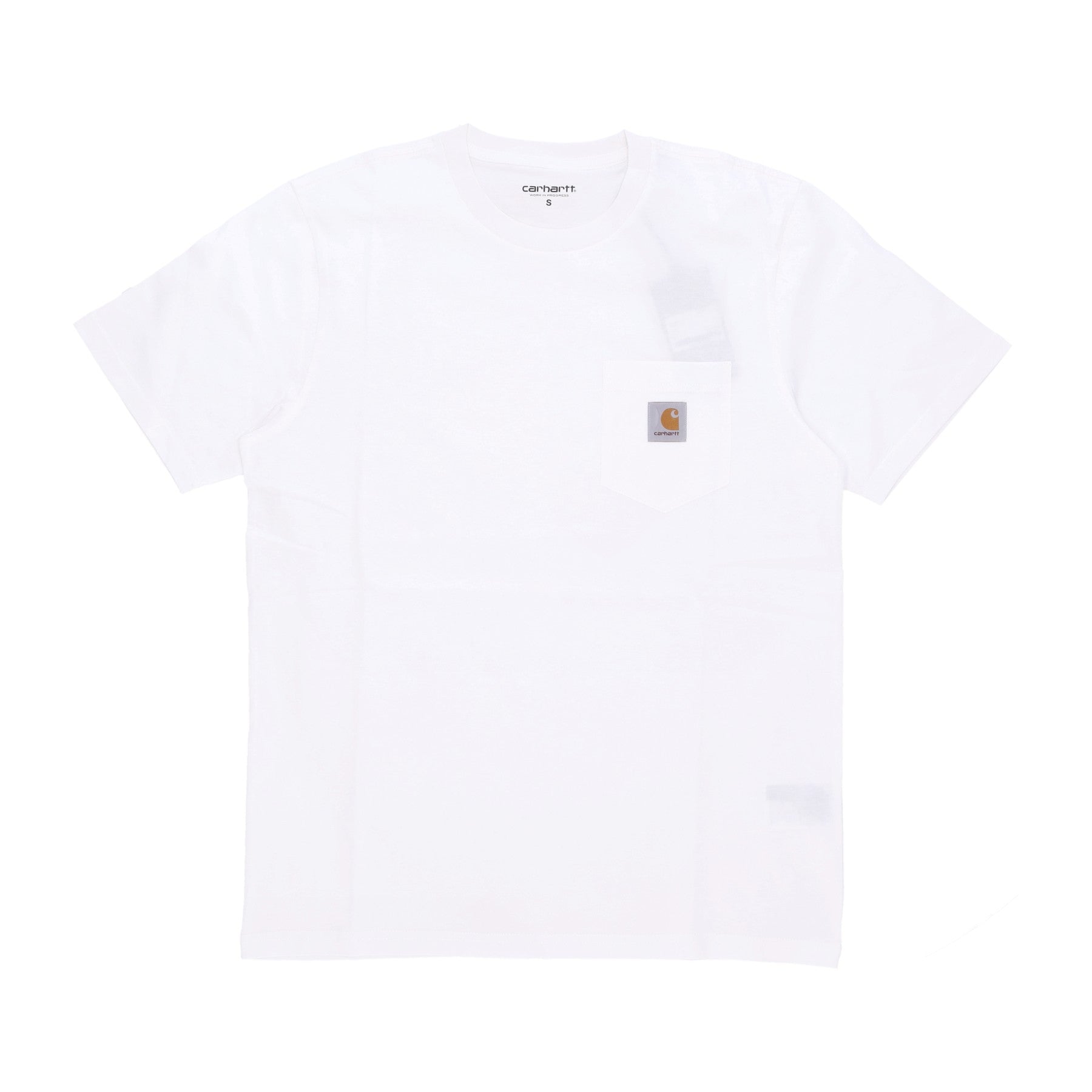 Carhartt Wip, Maglietta Uomo Pocket Tee, White