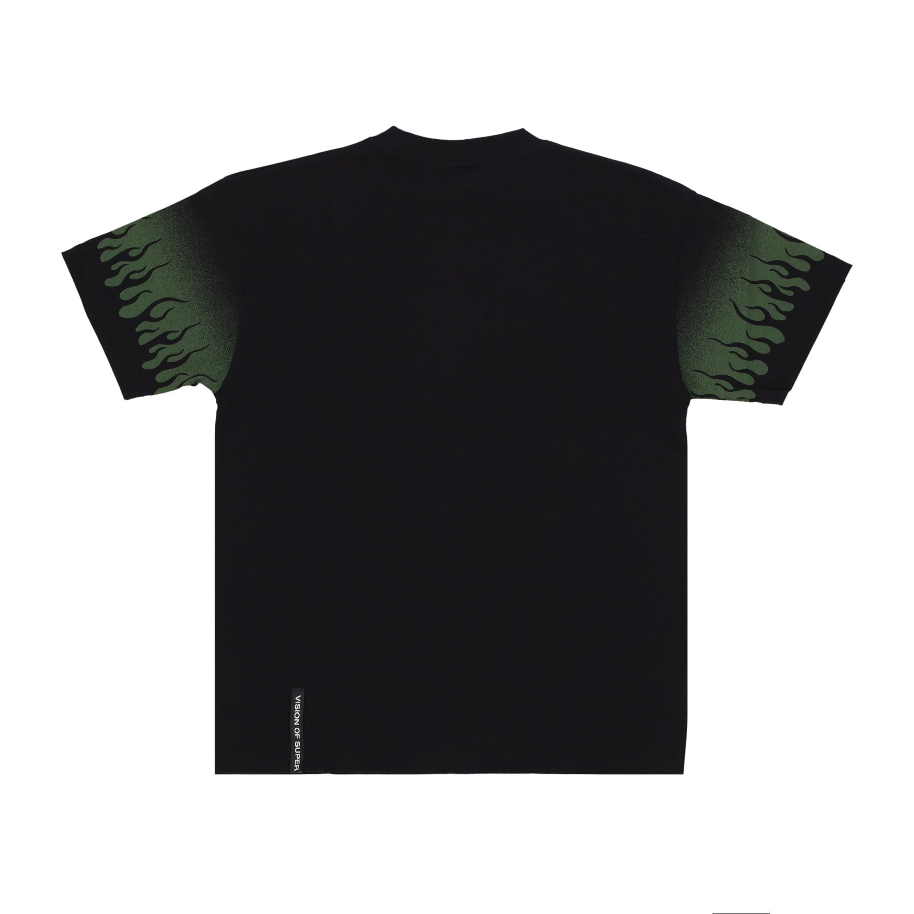 Vision Of Super, Maglietta Uomo Negative Flames Tee, 