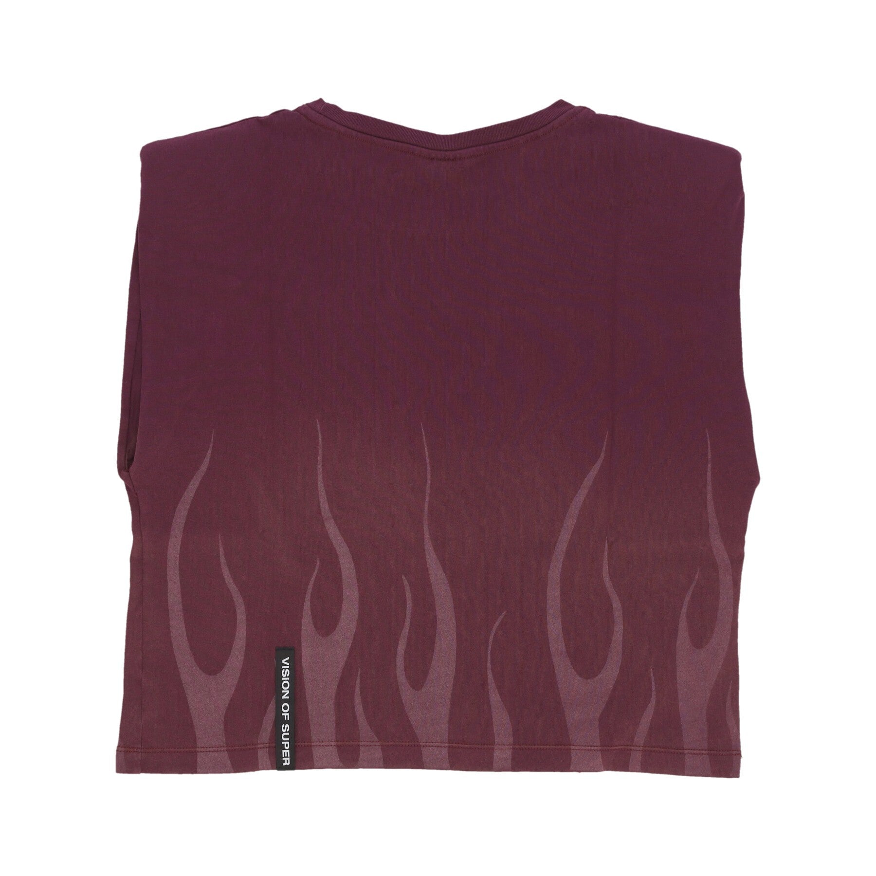 Vision Of Super, Maglietta Donna Corrosive Flames Tee, 