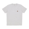 Carhartt Wip, Maglietta Uomo Pocket Tee, Ash Heather