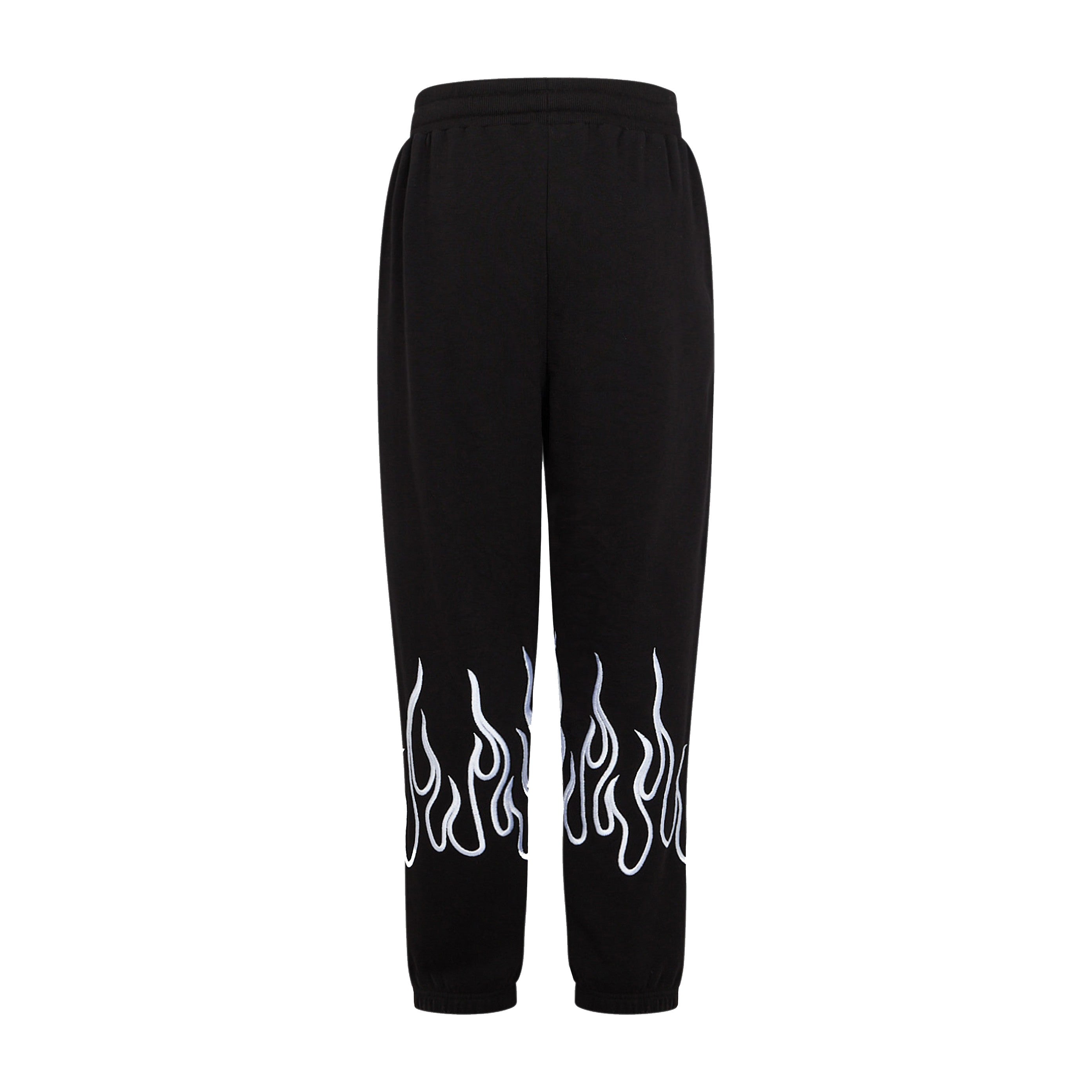 Vision Of Super, Pantalone Tuta Leggero Uomo Embroidered Flames Pants, 