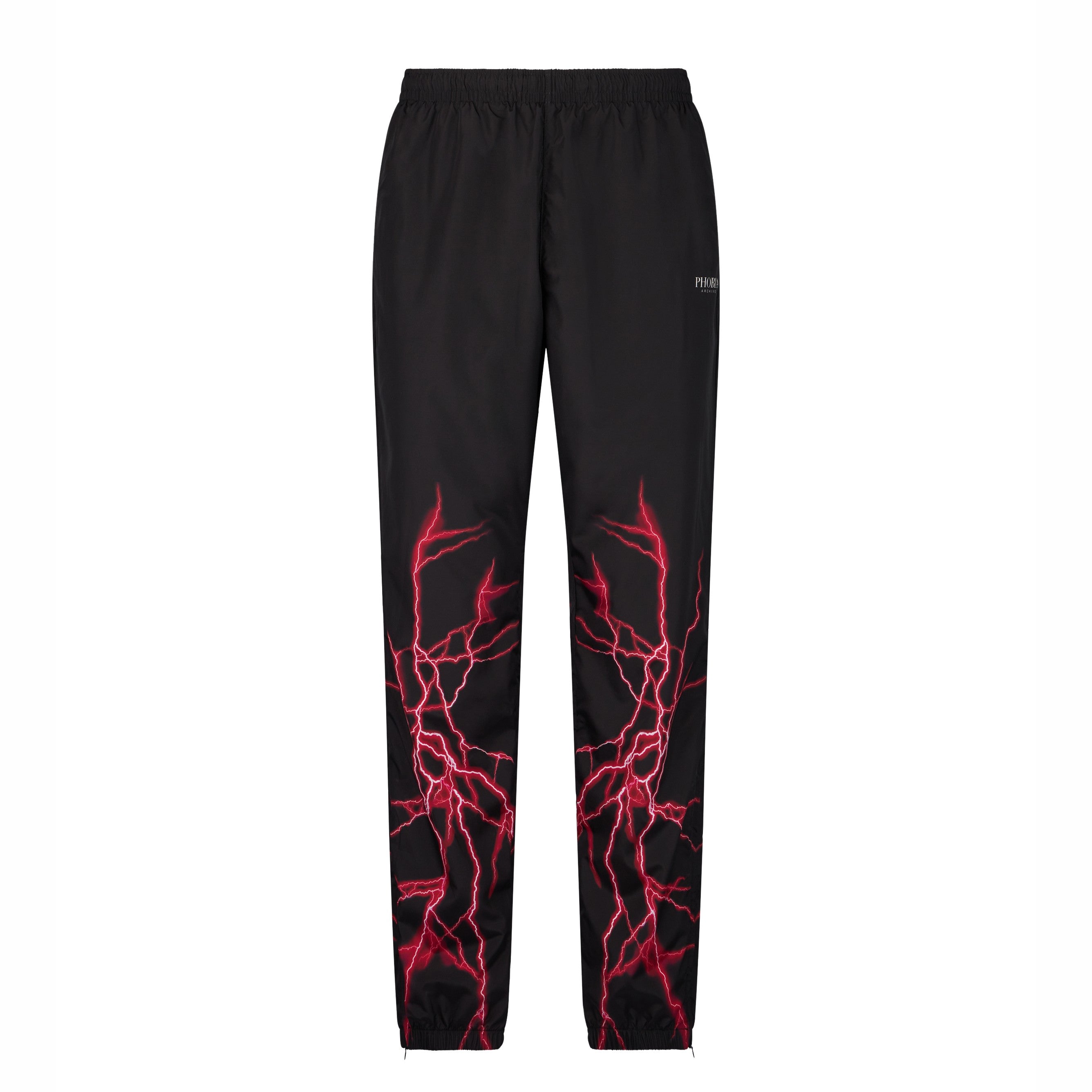 Phobia, Pantalone Tuta Uomo New Lightning Pants, Black/red