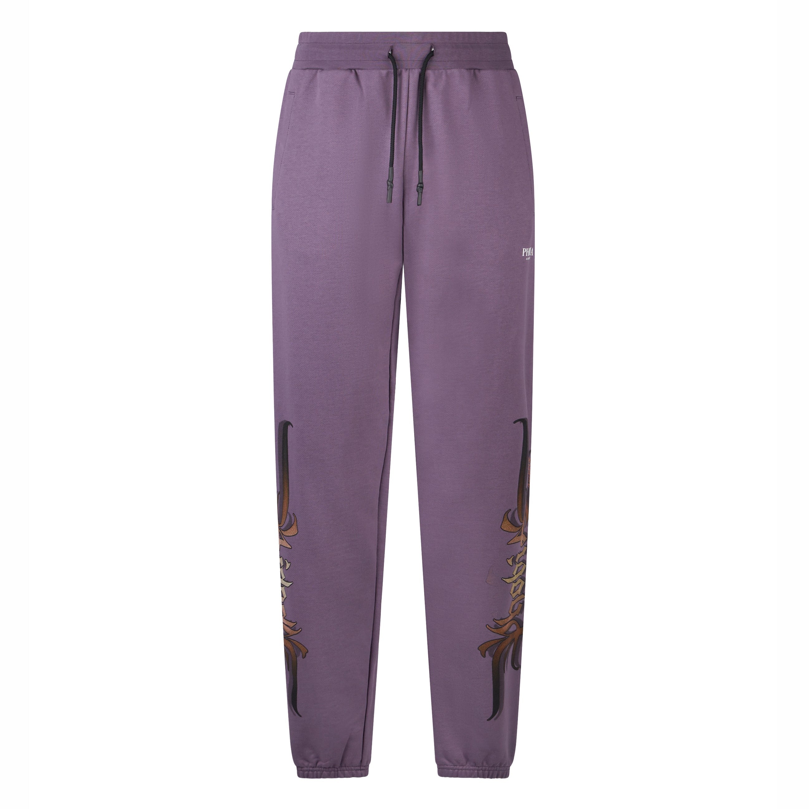 Phobia, Pantalone Tuta Leggero Uomo Gothic Sh Print Pant, Purple