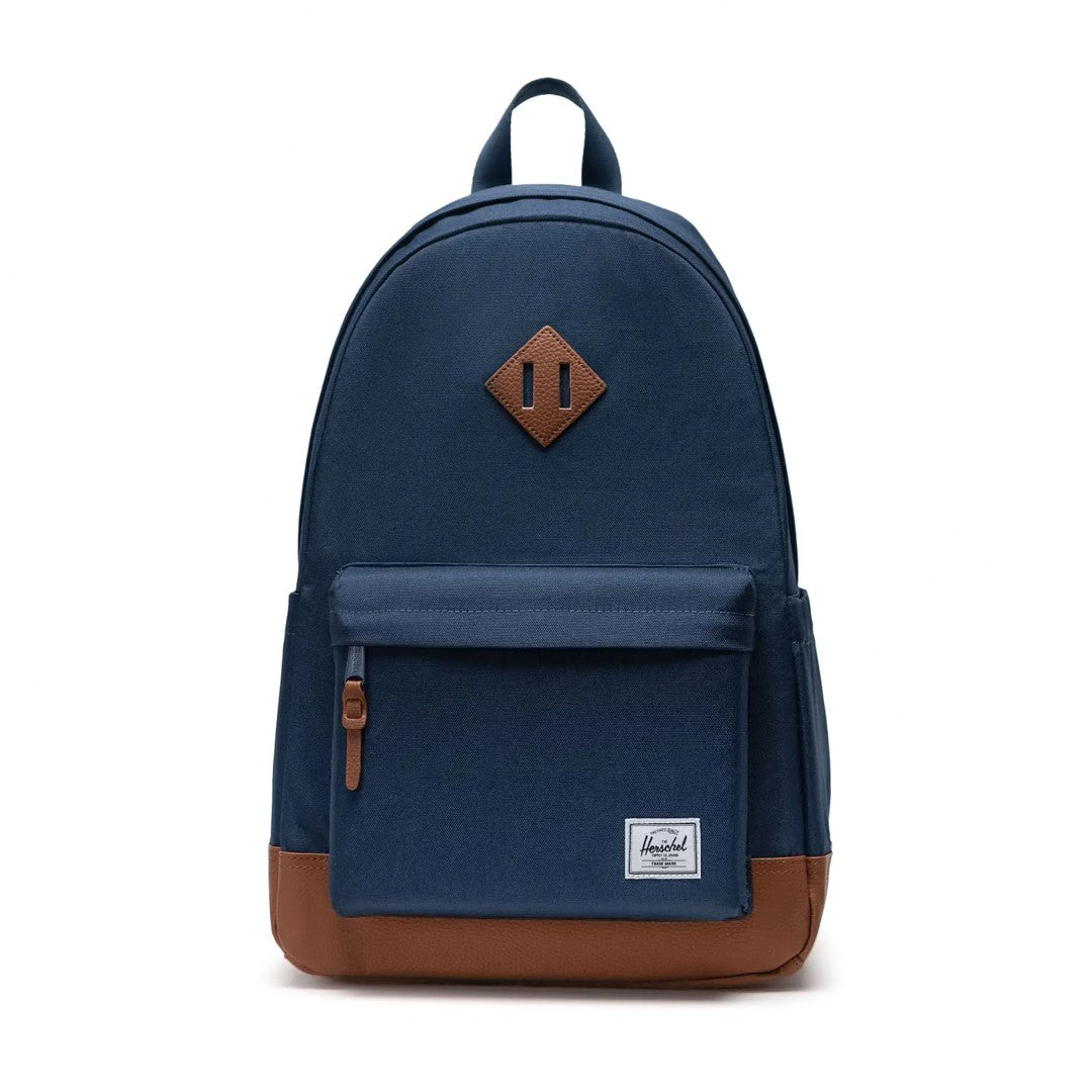 Herschel, Zaino Unisex Heritage Backpack, Navy/tan