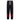 Vision Of Super, Pantalone Tuta Leggero Donna Embroidered Flames Pants, Black/red