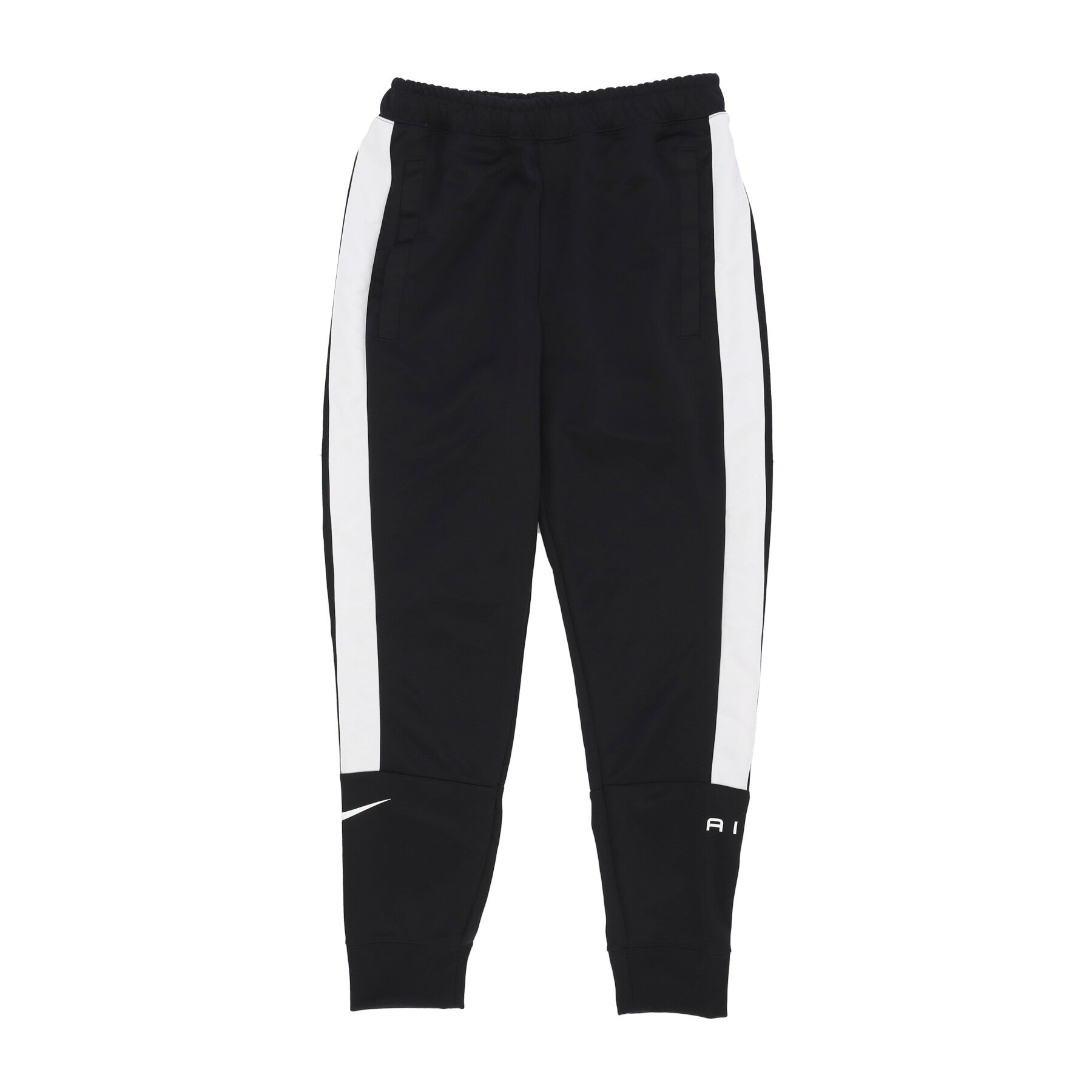 Nike, Pantalone Tuta Uomo Sportswear Air Pk Jogger, Black/summit White