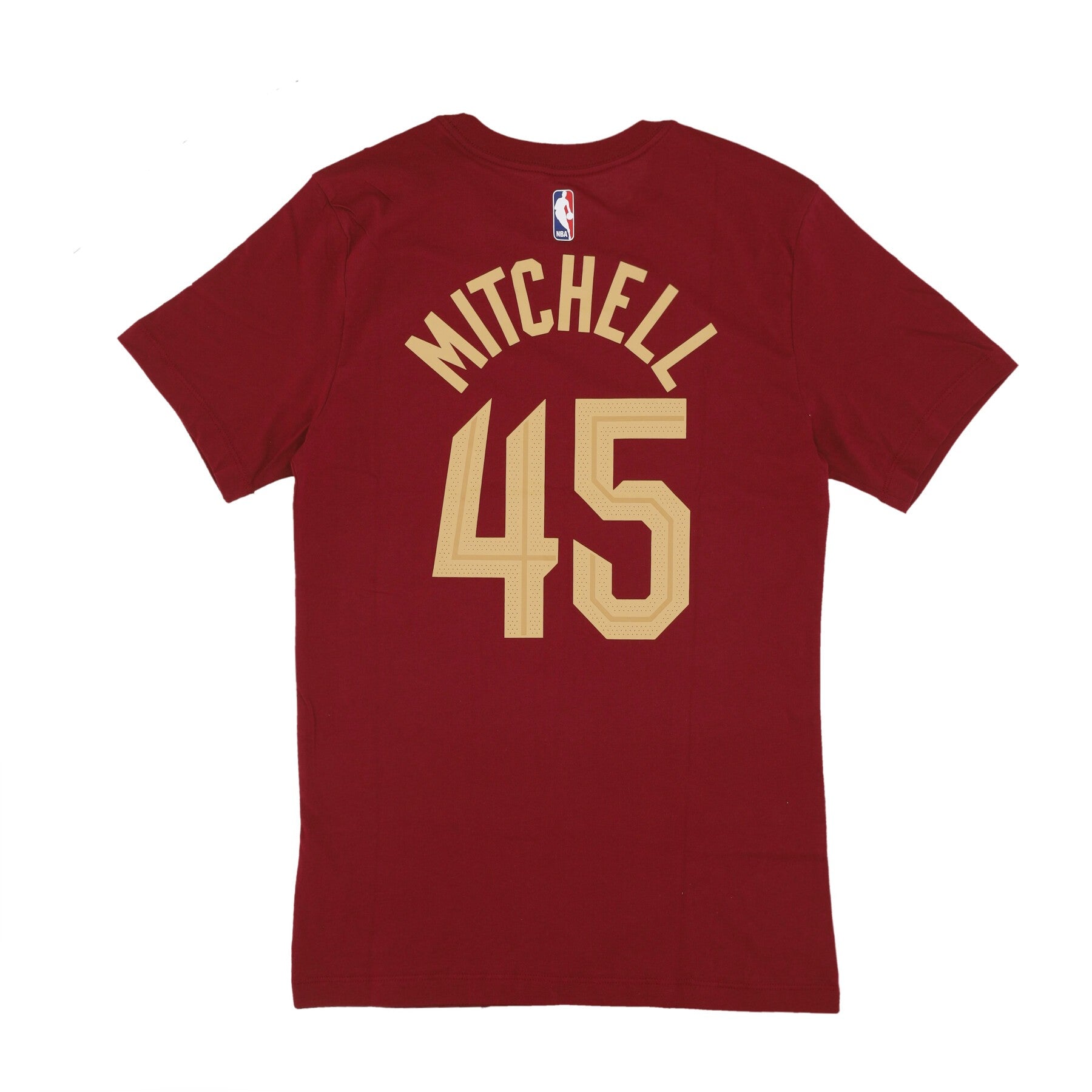 Nike Nba, Maglietta Uomo Nba Essential Tee No 45 Donovn Mitchell Clecav, 