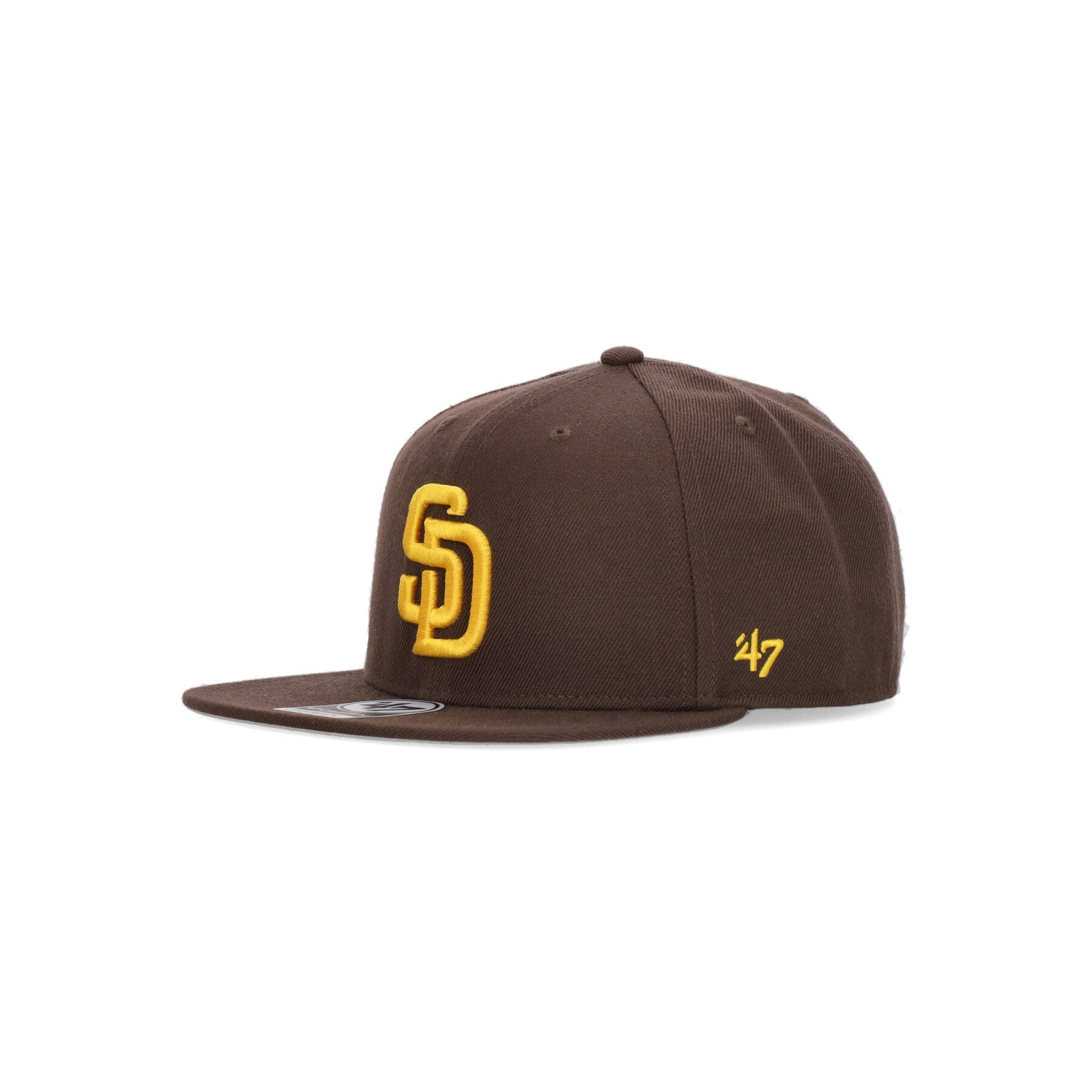 Cappellino Visiera Piatta Uomo Mlb Captain Sure Shot Sadpad Brown