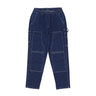 Dolly Noire, Pantalone Lungo Uomo Monogram Laser Carpenter Pants, Blue