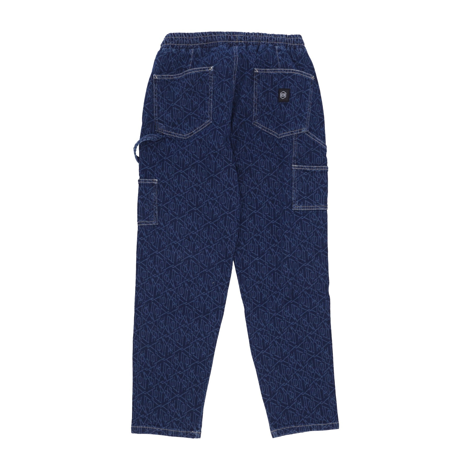 Dolly Noire, Pantalone Lungo Uomo Monogram Laser Carpenter Pants, 