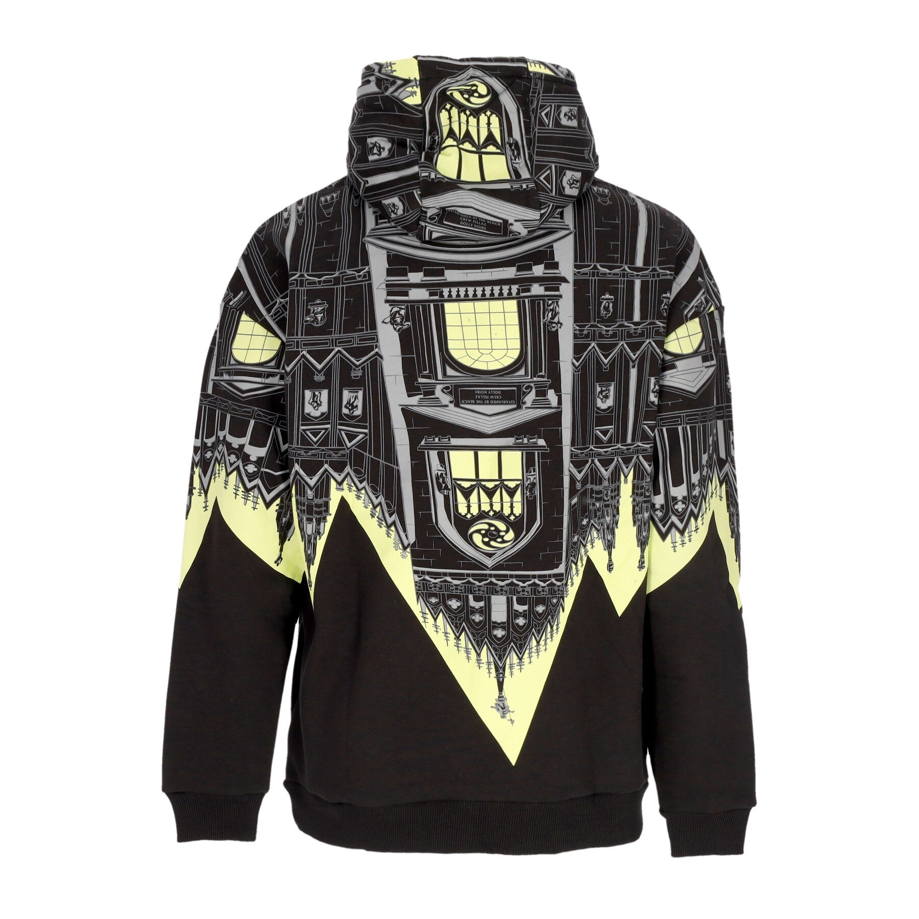 Dolly Noire, Felpa Cappuccio Uomo Bench Duomo Over Hoodie, 