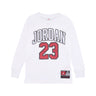 Jordan, Maglietta Manica Lunga Ragazzo Practice Flight L/s Tee, White