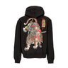 Dolly Noire, Felpa Cappuccio Uomo Tiger And Soldier Hoodie, Black