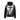 Dolly Noire, Felpa Cappuccio Uomo Sketch Hoodie X Attack On Titan, Black