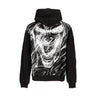 Dolly Noire, Felpa Cappuccio Uomo Sketch Hoodie X Attack On Titan, Black