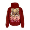 Dolly Noire, Felpa Cappuccio Uomo 7 Deadly Sins Hoodie, Bordeaux