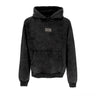 Dolly Noire, Felpa Cappuccio Uomo Corp. Reflective Hoodie, Black