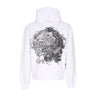 Dolly Noire, Felpa Cappuccio Uomo Tao Hoodie, White