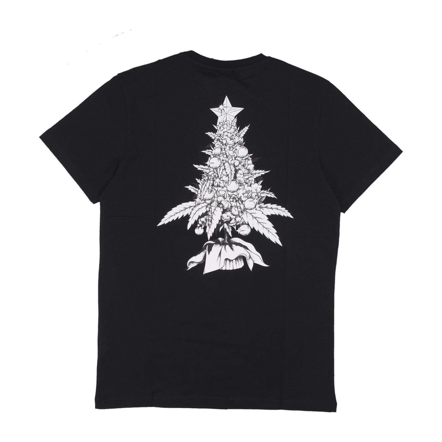 Iriedaily, Maglietta Uomo Weedymas Tee, Black