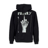 Iriedaily, Felpa Cappuccio Uomo Rayfinger Hoodie, Black