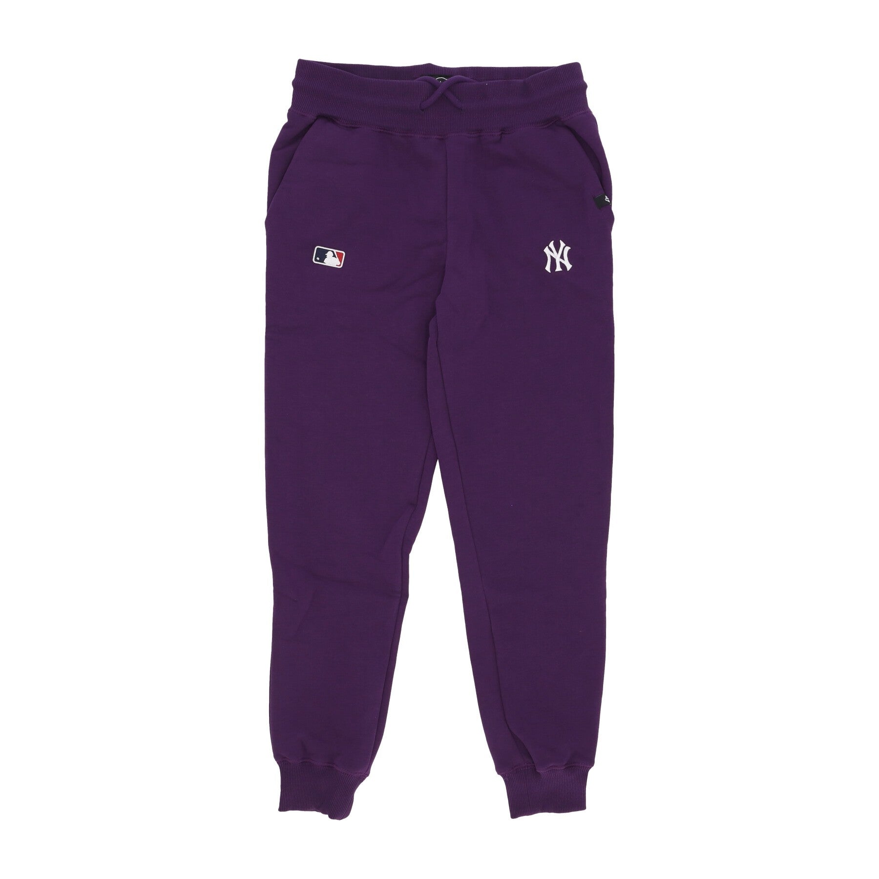 47 Brand, Pantalone Tuta Felpato Uomo Mlb Base Runner Emb Burnside Pant Neyyan, Grape