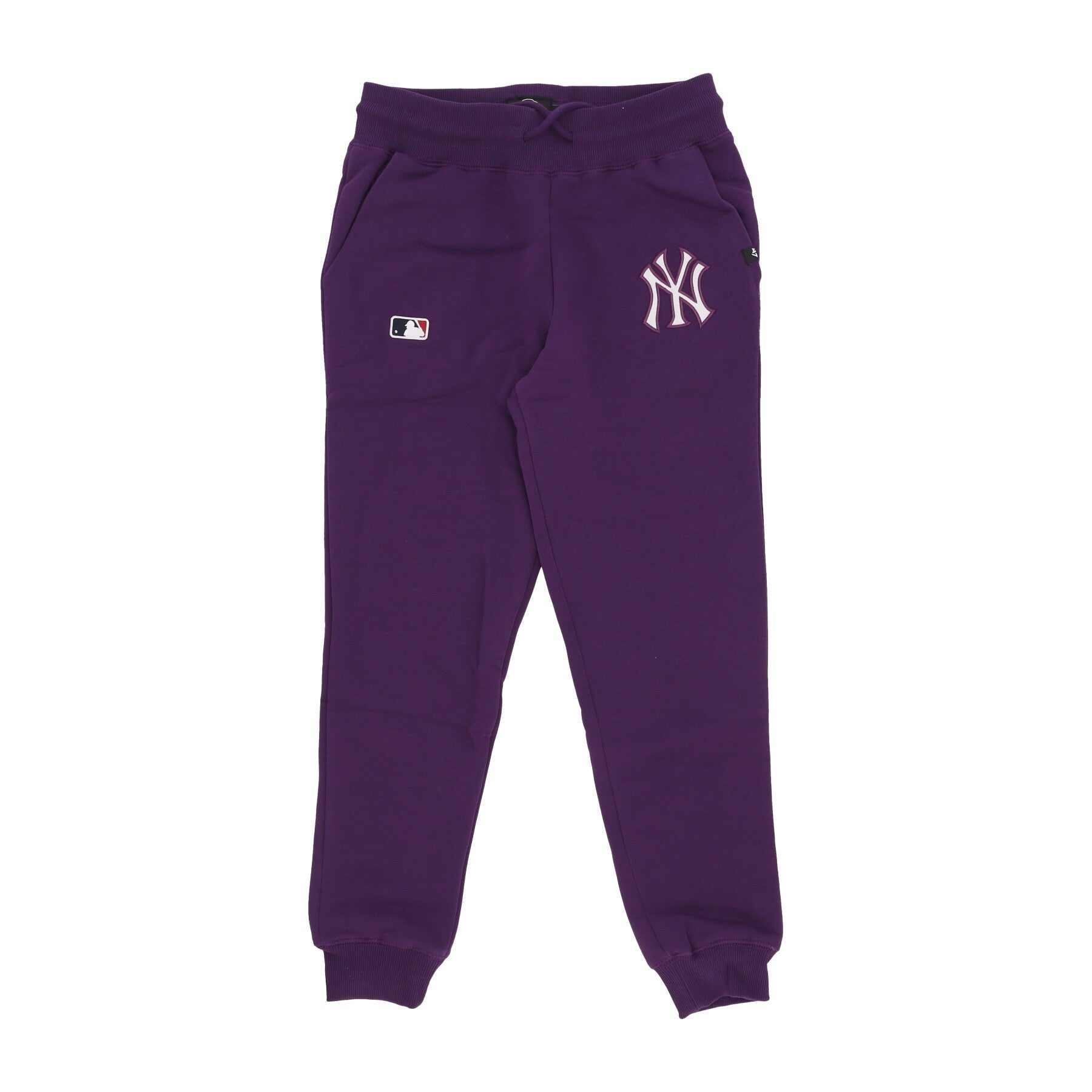 47 Brand, Pantalone Tuta Felpato Uomo Mlb Emb Burnside Track Pant Neyyan, Grape