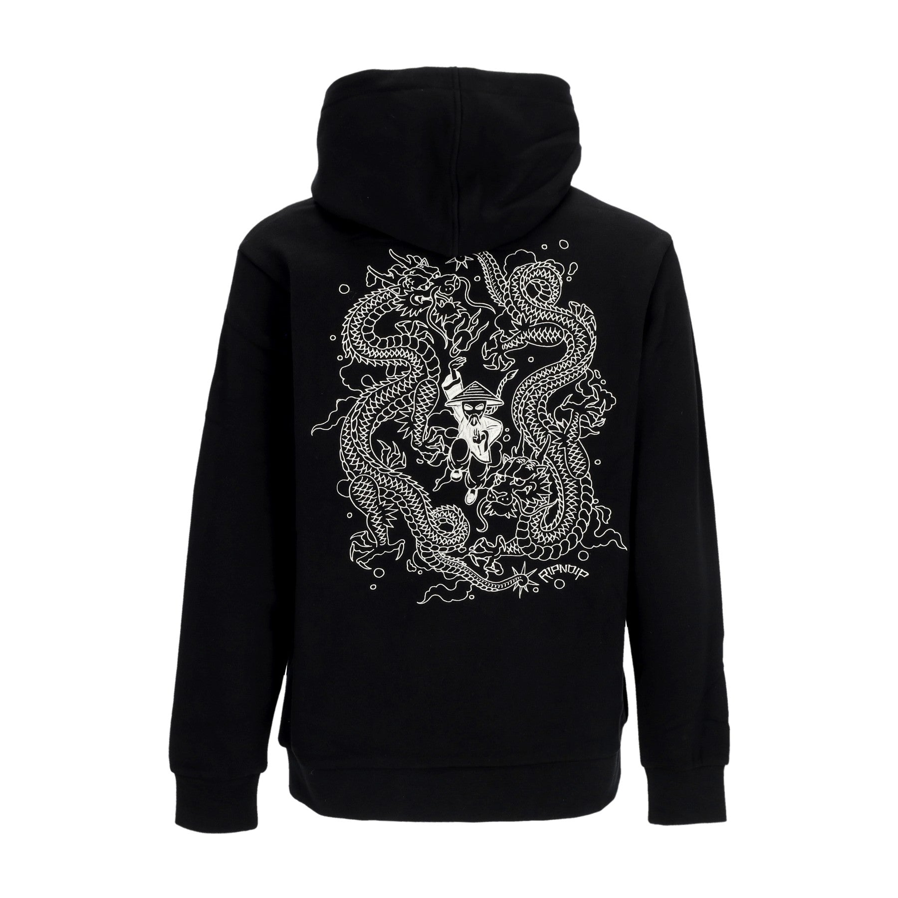 Ripndip, Felpa Cappuccio Uomo Ryu Hoodie, Black