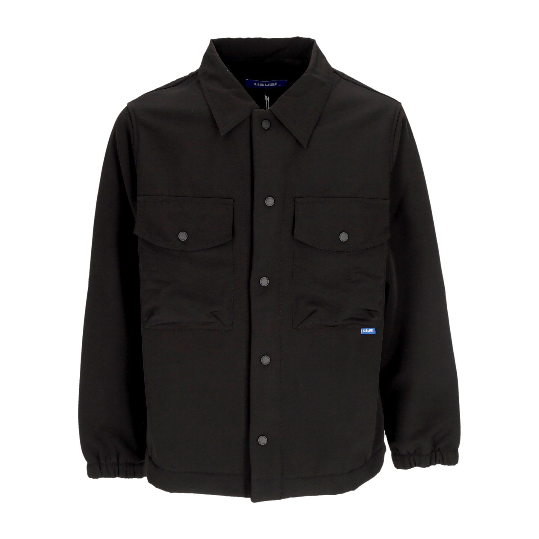 Usual, Giacca Coach Jacket Uomo Nasir Jacket, Black