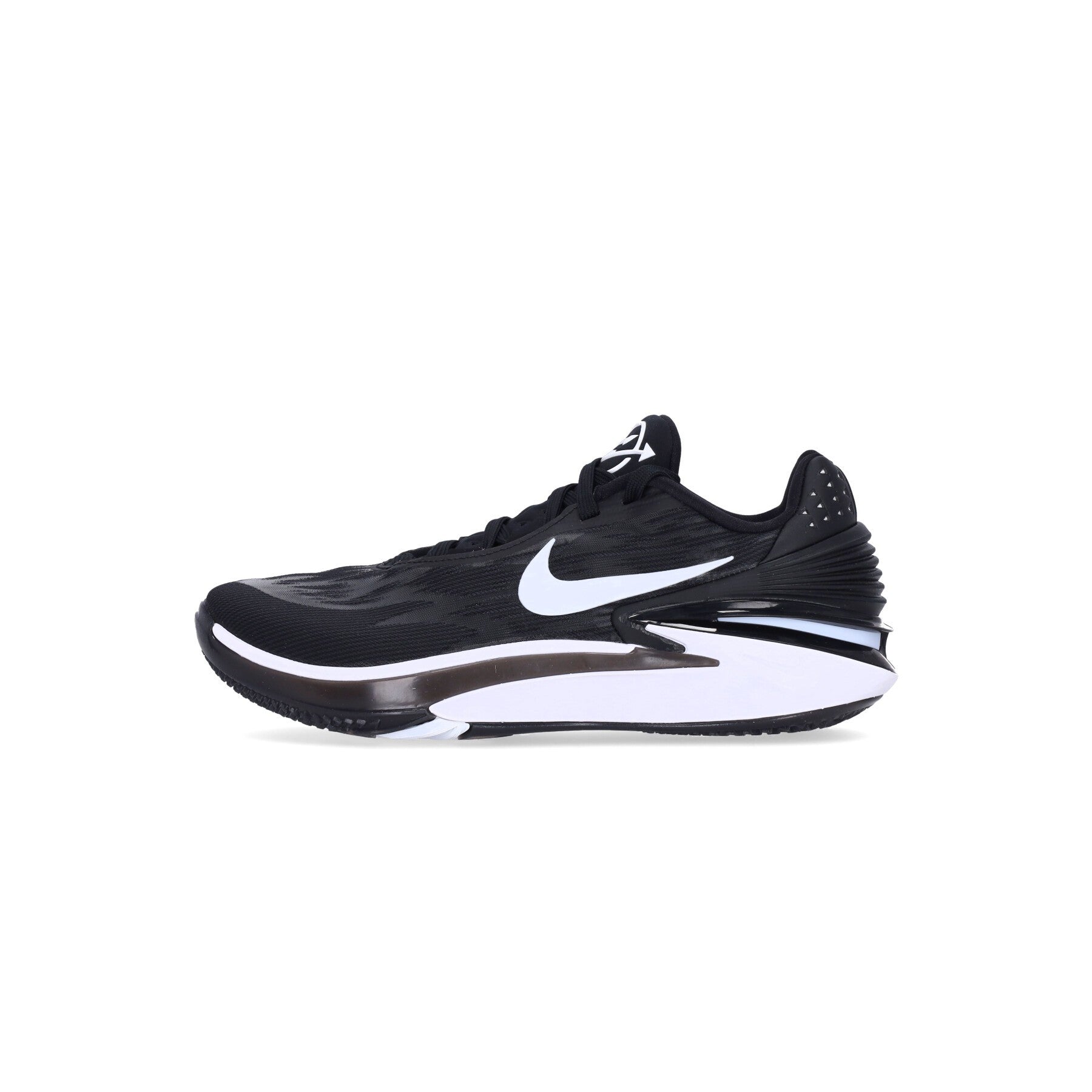 Nike, Scarpa Bassa Uomo Air Zoom G.t. Cut 2, Black/white/anthracite/football Grey