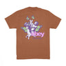 Obey, Maglietta Uomo It's All Love Classic Tee, Brown Sugar