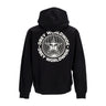 Obey, Felpa Cappuccio Uomo Worldwide Globe Premium Hooded Fleece, Black