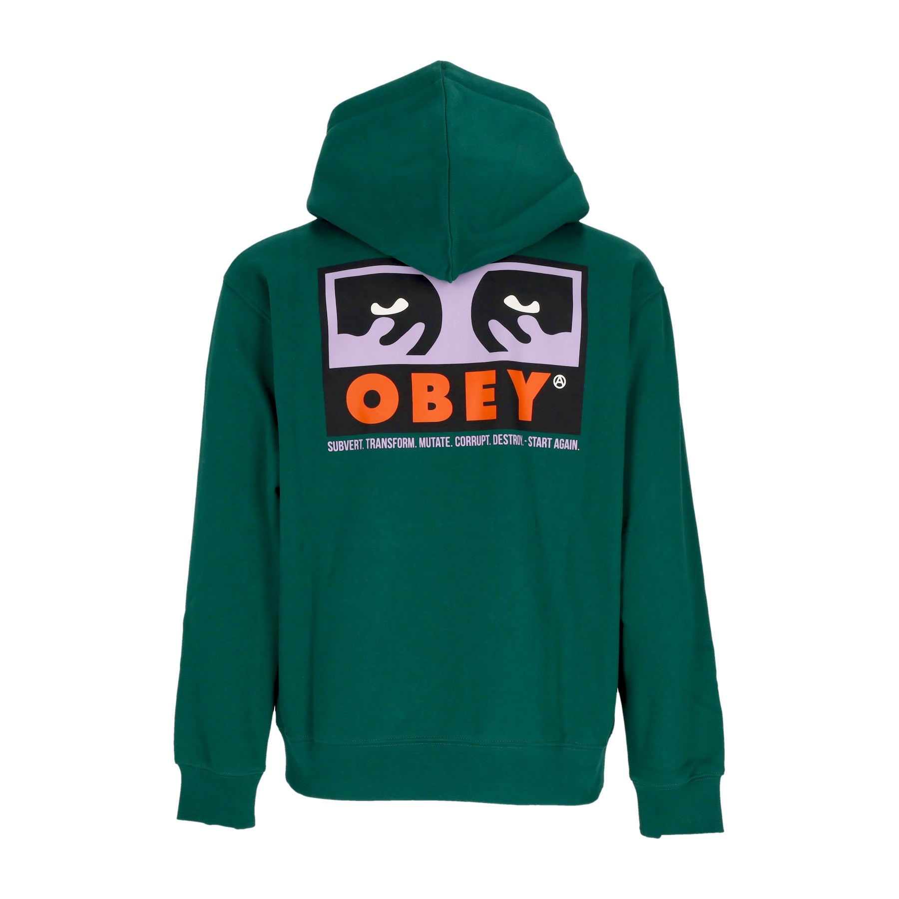 Felpa Cappuccio Uomo Subvert Premium Hooded Fleece Adventure Green