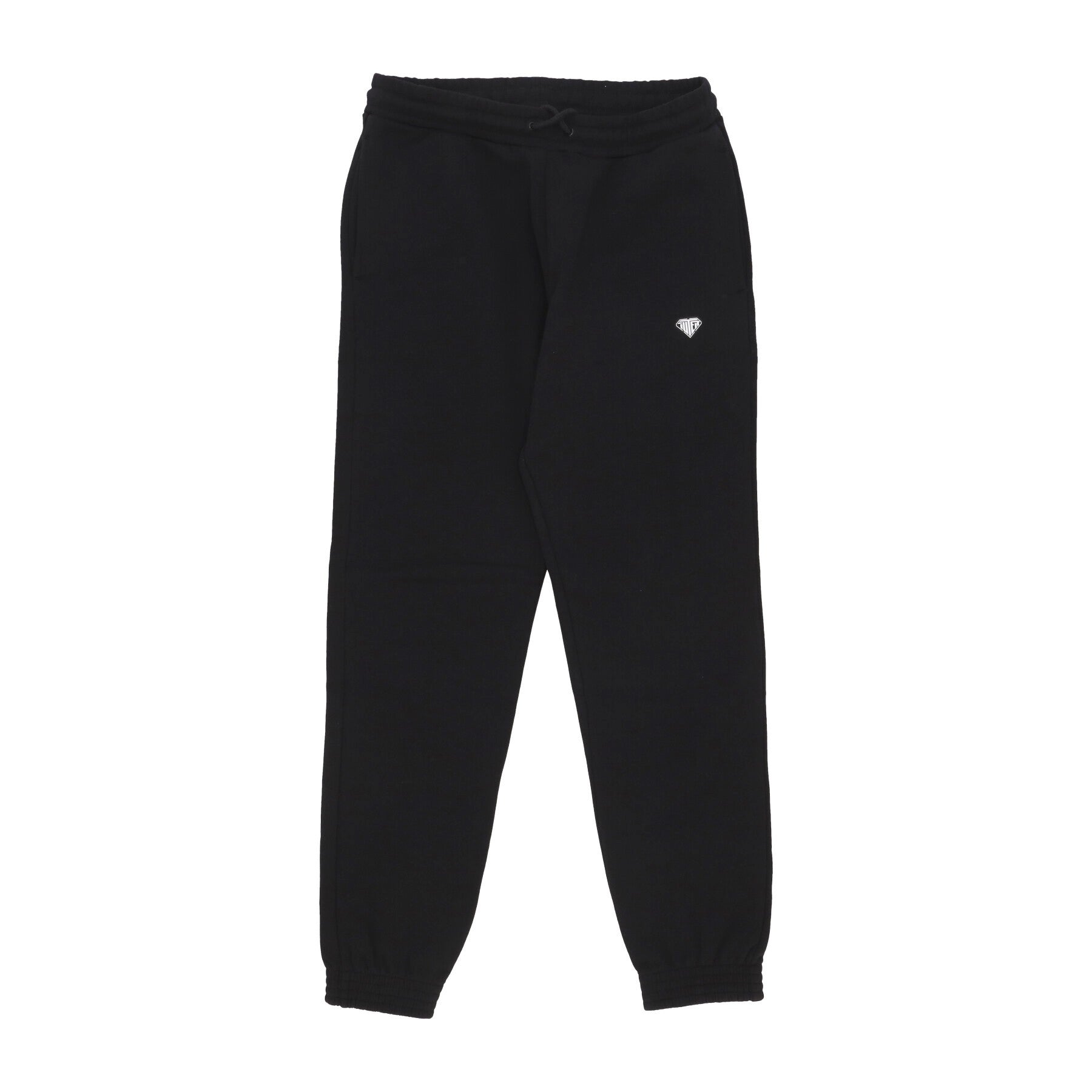 Iuter, Pantalone Tuta Felpato Uomo Logo Sweatpant, Black