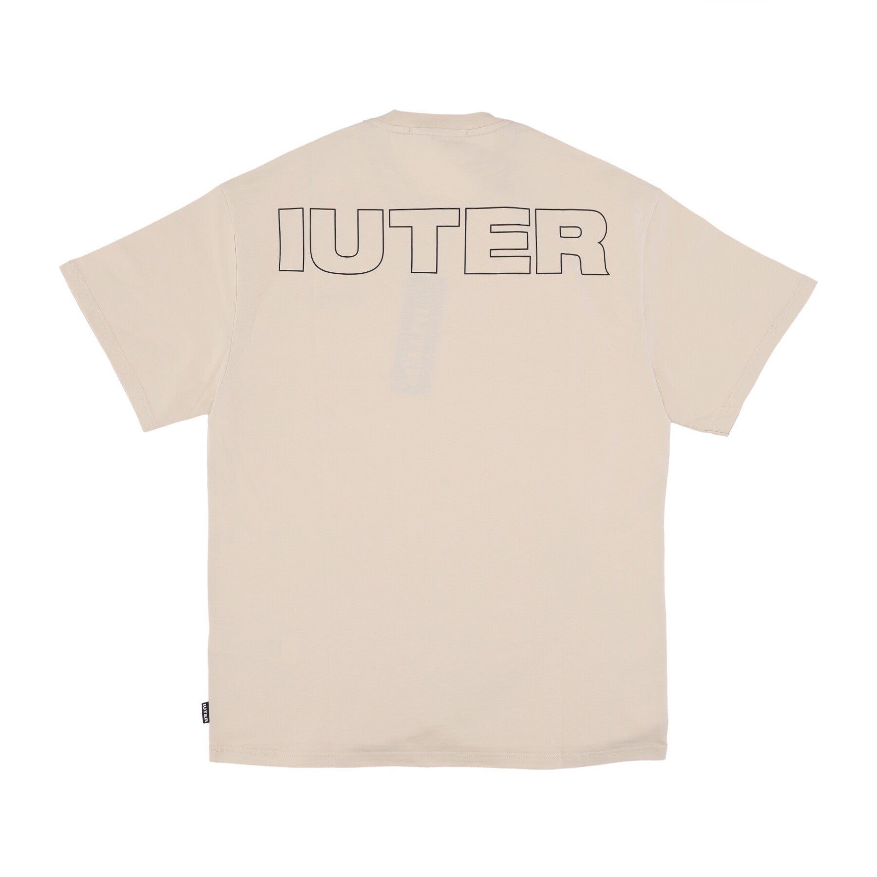 Iuter, Maglietta Uomo Family Tee, Cream