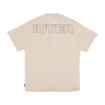 Iuter, Maglietta Uomo Family Tee, Cream