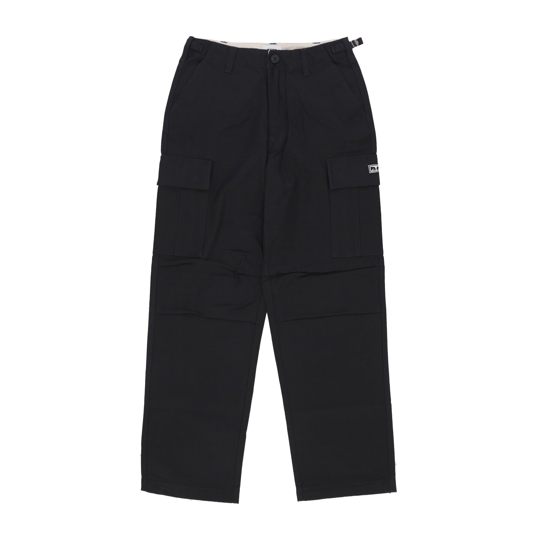 Obey, Pantalone Lungo Uomo Big Timer Cargo Pant, Digital Black