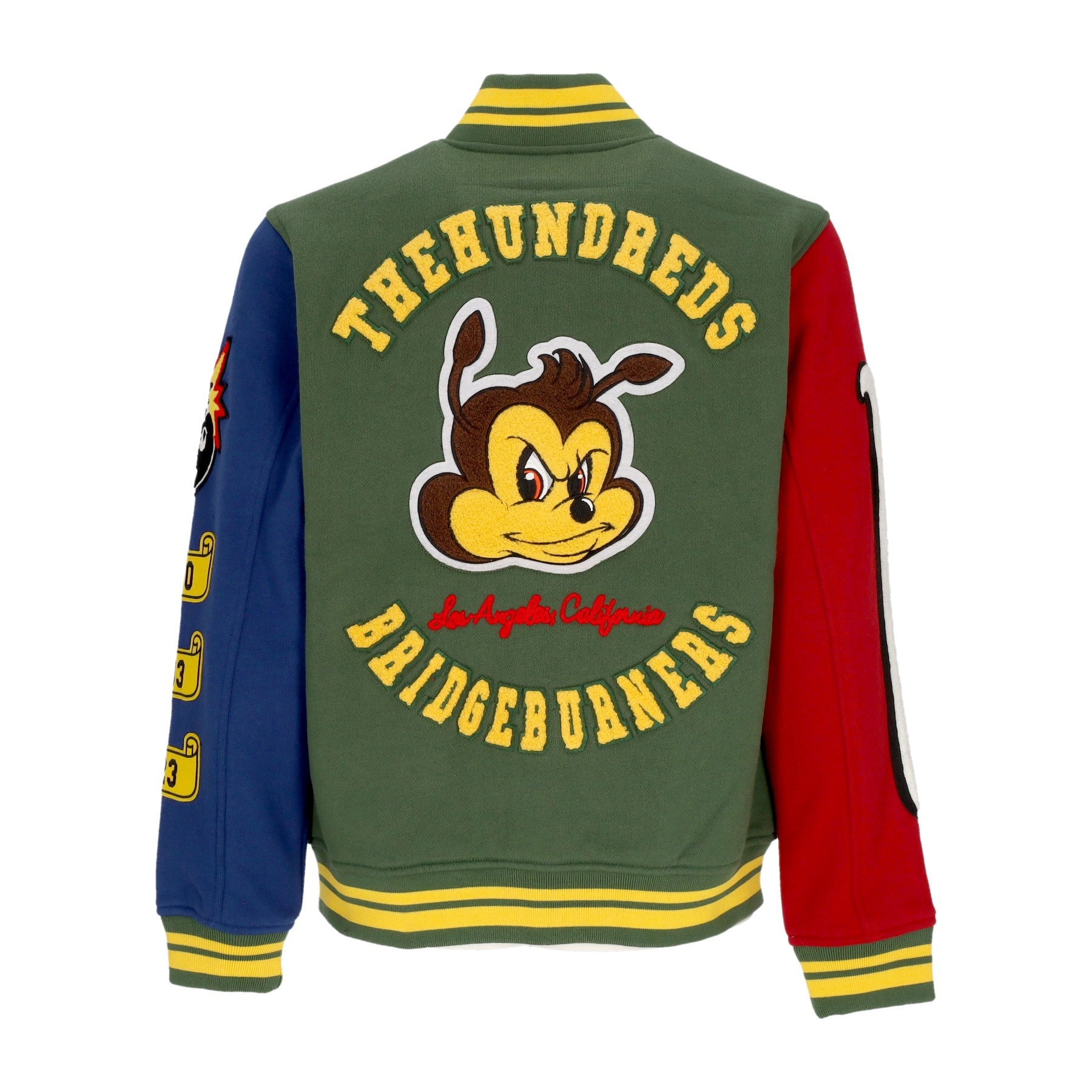 The Hundreds, Giubbotto College Uomo Replay Letterman Jacket, 