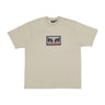 Obey, Maglietta Uomo Obey Tee X Napapijri, Cream