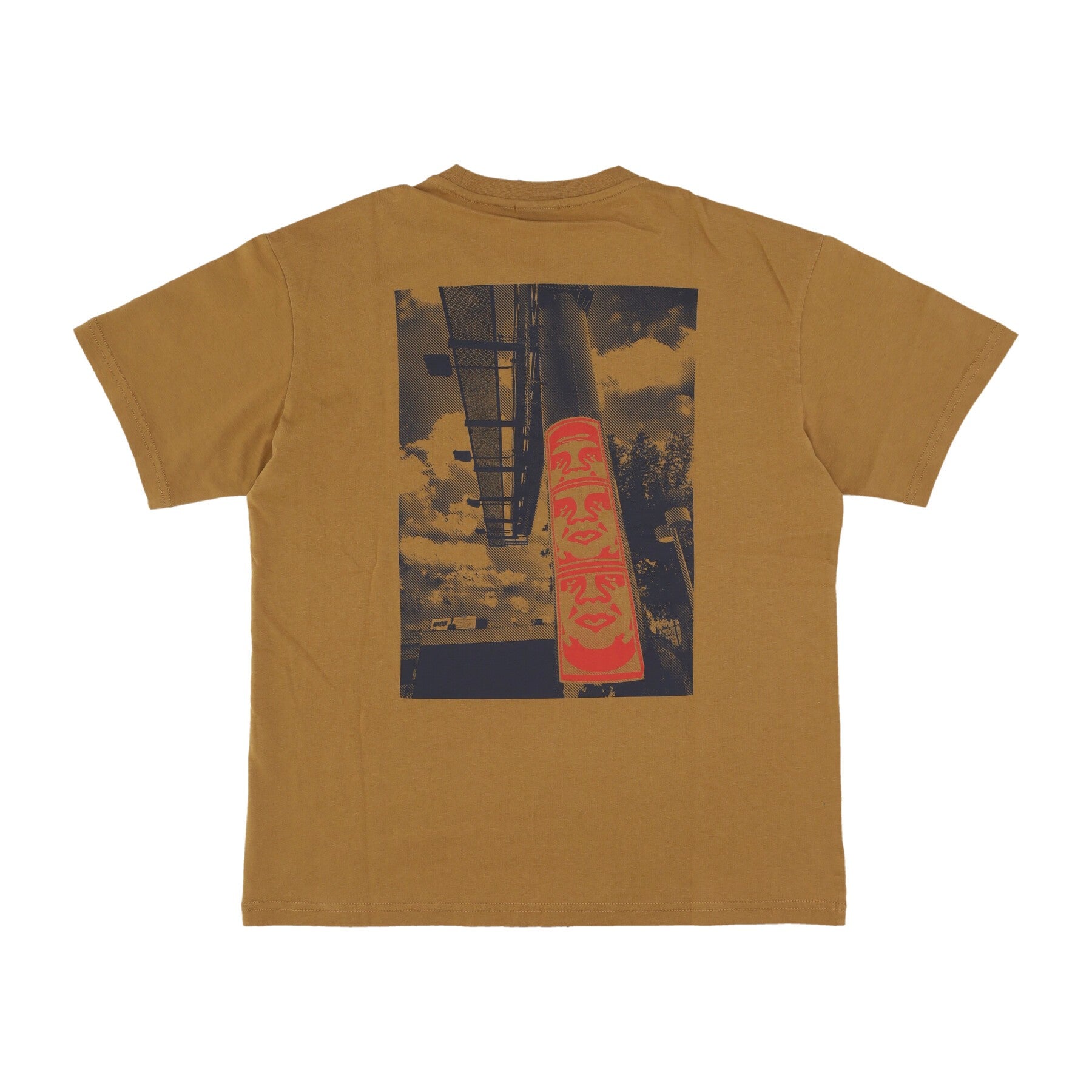 Obey, Maglietta Uomo Street Champaign Tee X Napapijri, 